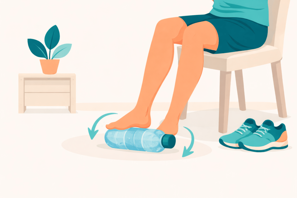 Frozen Water Bottle Roll