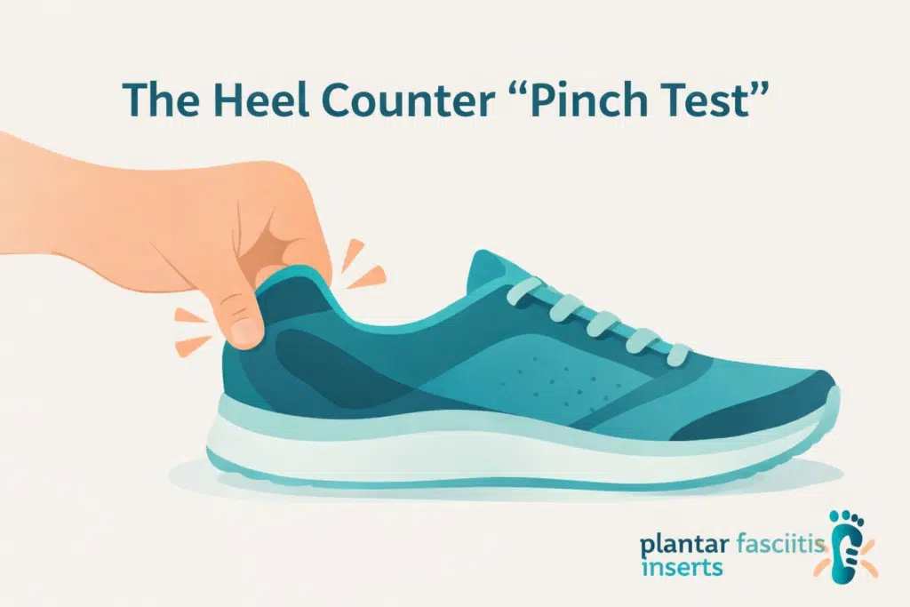 Heel counter "Pinch Test"