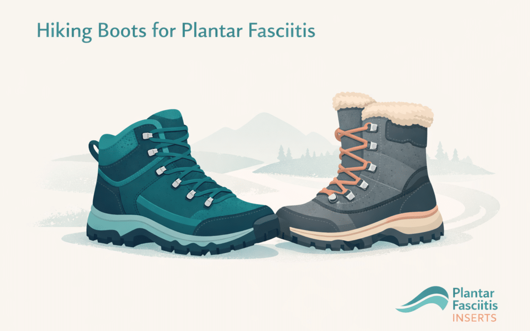 Hiking and winter boots for comfort