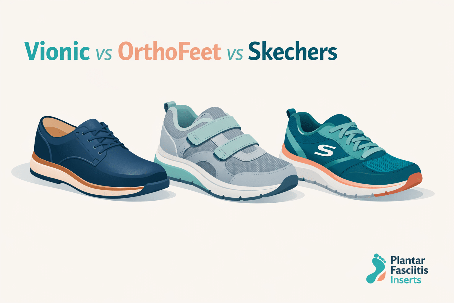 Vionic vs OrthoFeet vs Skechers Smackdown!
