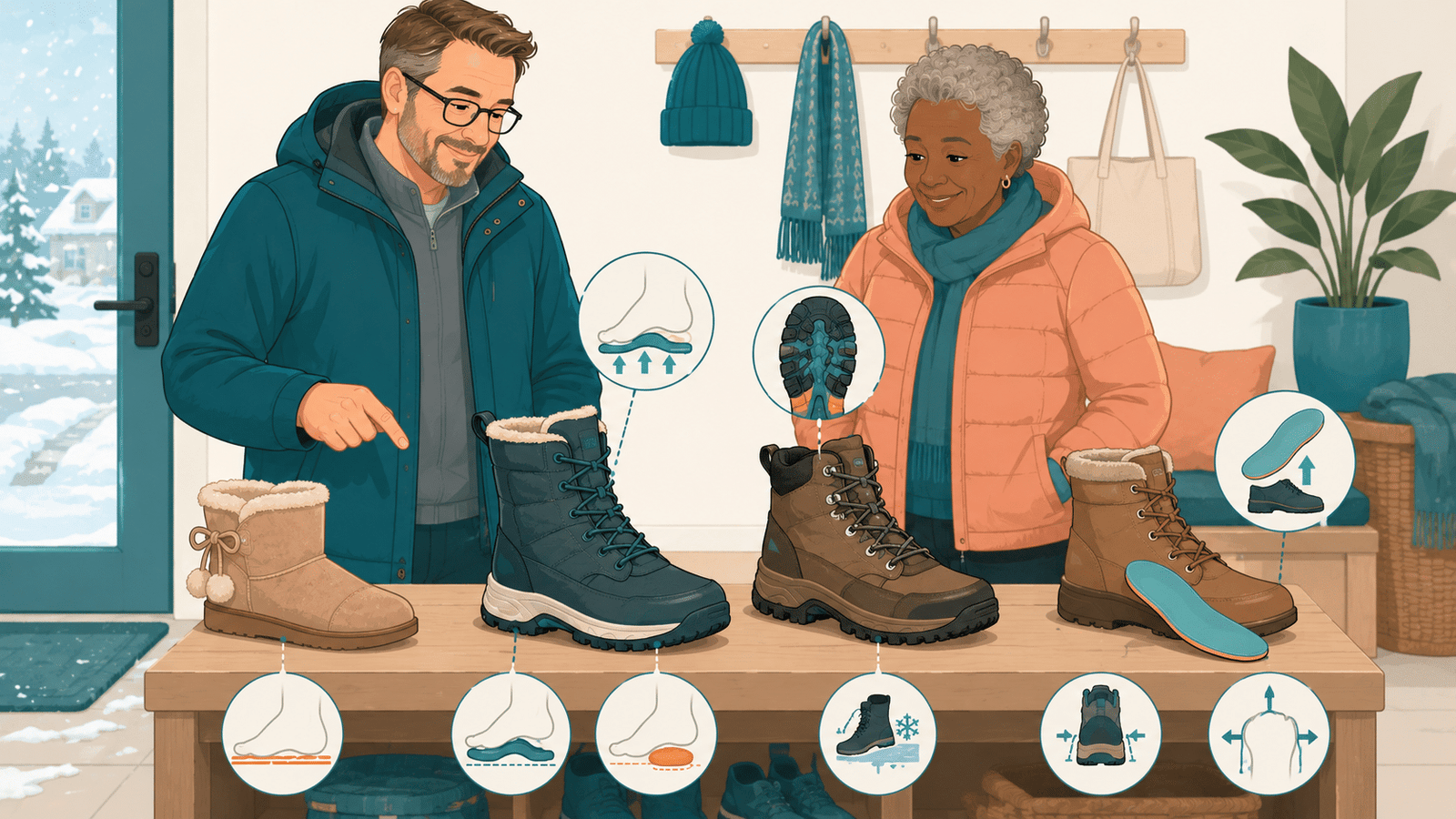 Winter Boots for Plantar Fasciitis